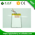 Высокая емкость 2500мач литий 355381 3.7 V полимерный rechargeble батарея